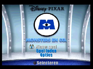 Disney-Pixar Monsters en Co - Schrik Eiland (NL) screen shot title